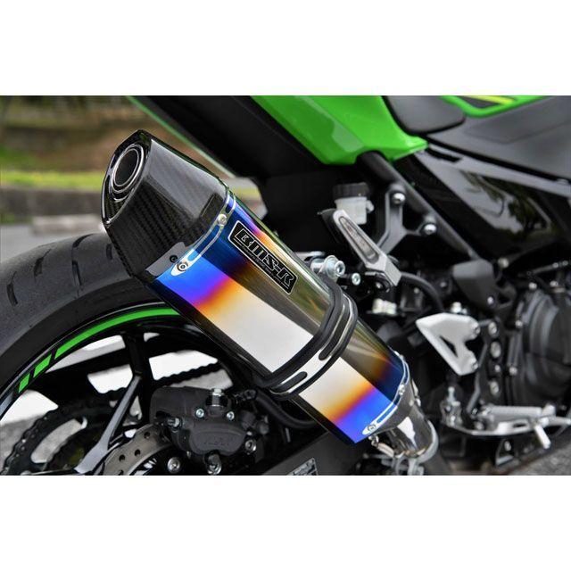 BMS NINJA400 CORSA-EVO II スリップオンマフラー ヒートチタン 政府認証 BMS RACING FACTORYの画像