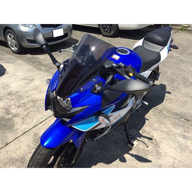 アクリポイント GSX250R スズキ ストリートスクリーン（スモーク