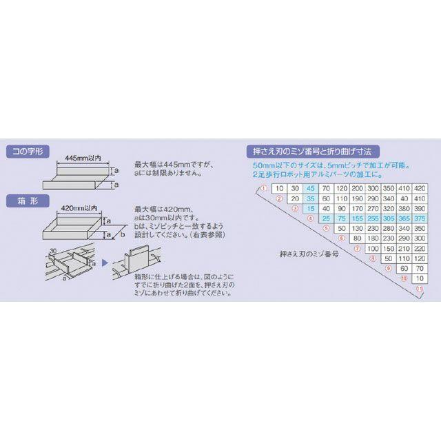 HOZAN（ホーザン） K-130 板金折り曲げ機 : モトメガネYahoo!店 - 通販