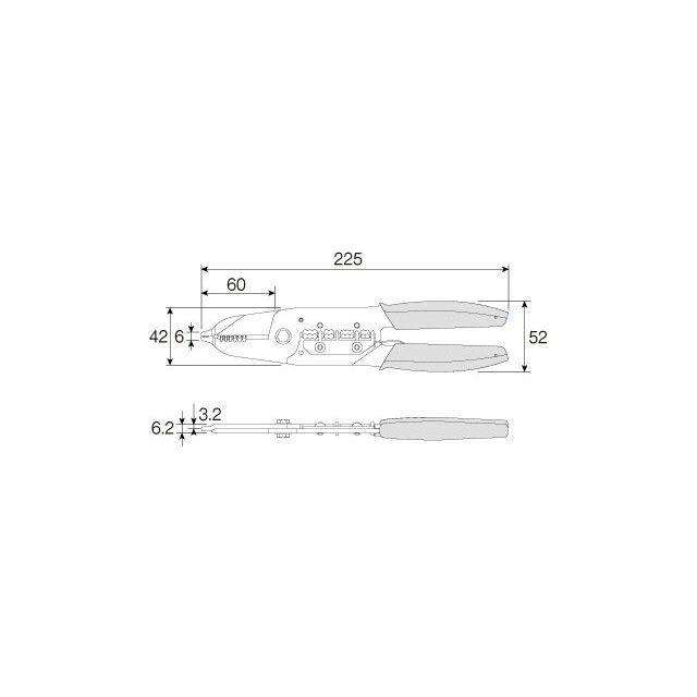 HOZAN ホーザン P-958 VVFストリッパー バイク 車 自動車 自転車