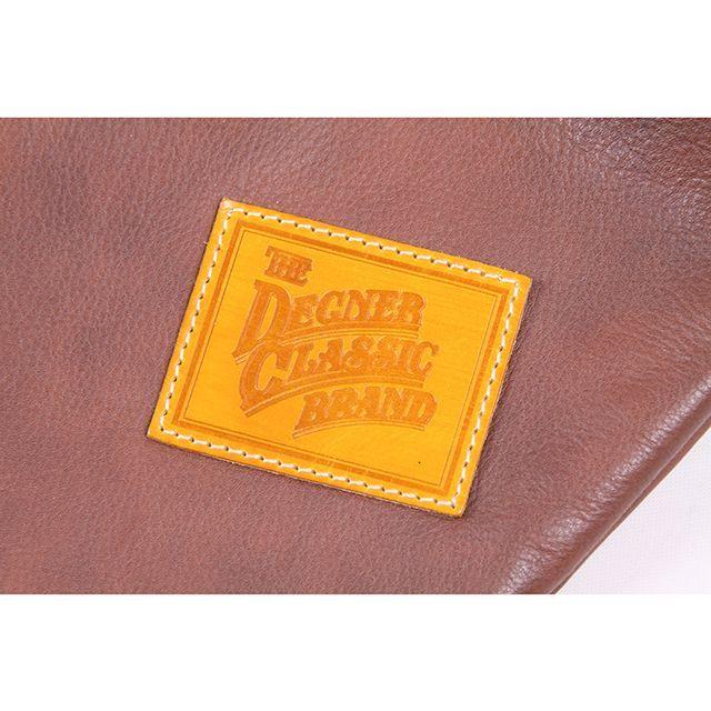 DEGNER（デグナー） W-105 レザーバナナバッグ（ブラウン