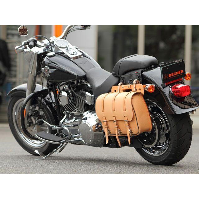 DEGNER（デグナー） SB-18 アメリカンサドルバッグ カラー タン