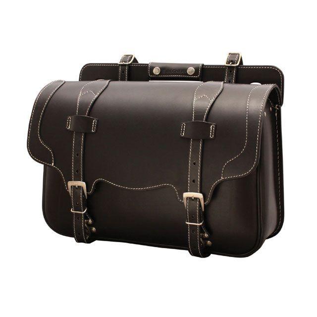 DEGNER（デグナー） SB-22 アメリカンサドルバッグ カラー ブラック