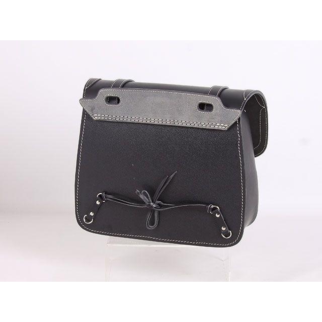 本革製「サドルバッグ」 DEGNER（デグナー） SB-29 アメリカンサドルバッグ（ブラック