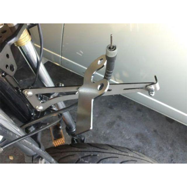 確認ようです(^.^) Mデザイン NS50F/NS50R NS50F/NS50R、ゼッケン、メーター、ステイ M