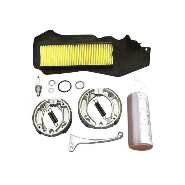 保証書付 無料雑誌付き グロンドマン パフォーマンスリフレッシュキット プラグ エアフィルター ブレーキ ギアオイル等 メンテナンスキット Grondem 国内配送 Nooitmeergrasmaaien Be