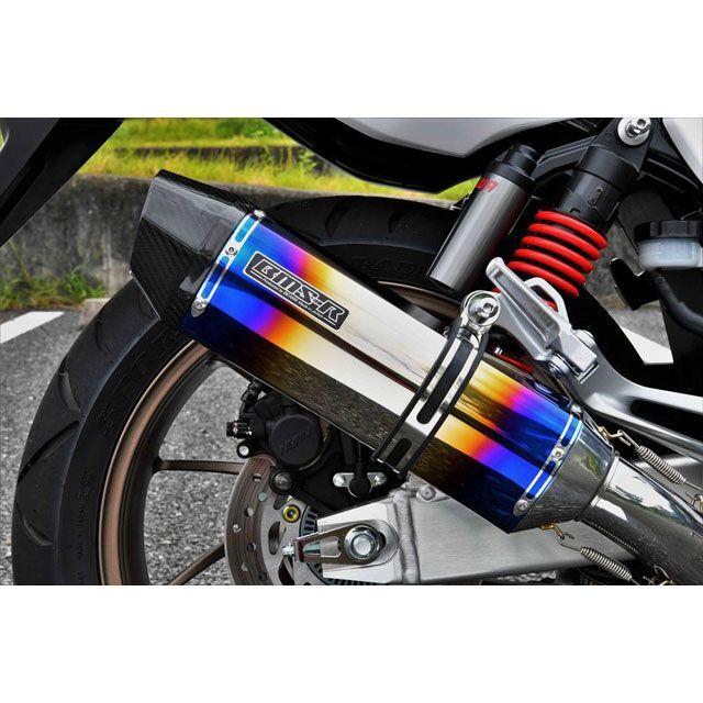 BMS CB400SB/SF CORSA-EVO II スリップオンマフラー ヒートチタン 政府認証 BMS RACING FACTORYの画像