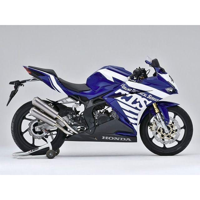 cbr250rr 17〜21年式用TSUKIGI Racing 2本だしフルエキ ツルノテクニカルサービス CBR250RR デュアルレーシングマフラー 17