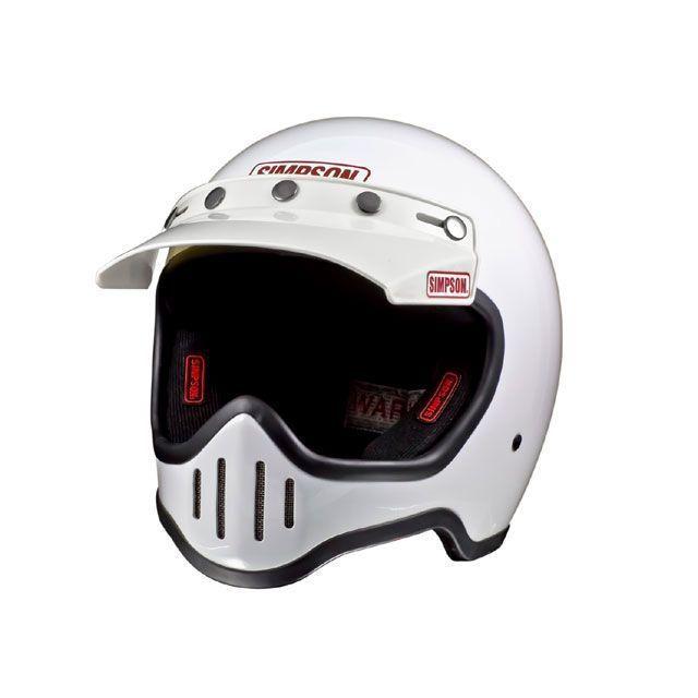 SIMPSON シンプソン M50 ホワイト LL（61-62cm）