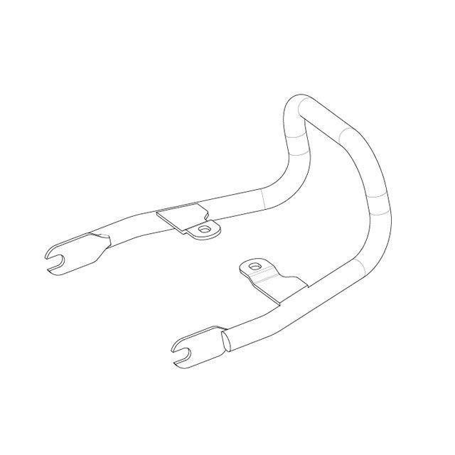 Gcraft Gクラフト モンキー125 グラブバー（ブラック） : モトメガネ