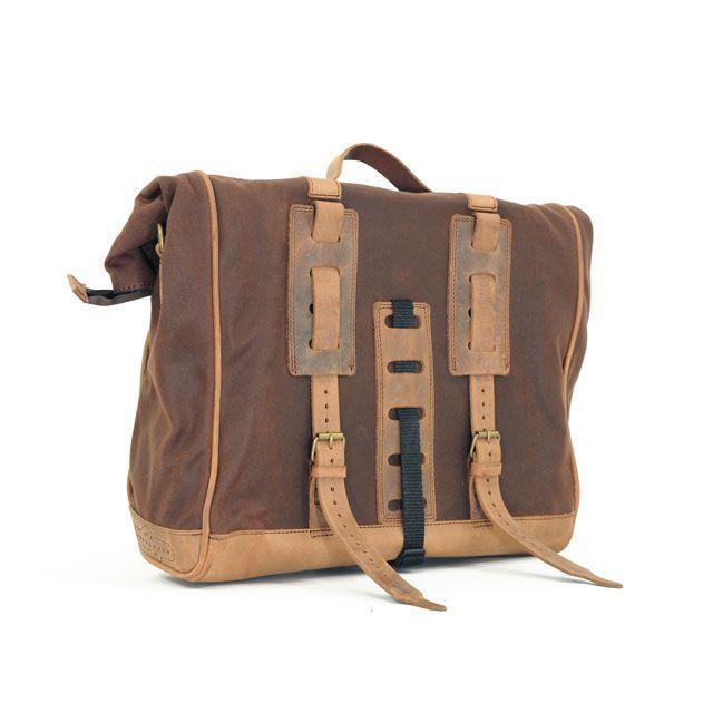ロングライド ヘリテージ サドルバッグ・ロールトップ 18L（ブラウン