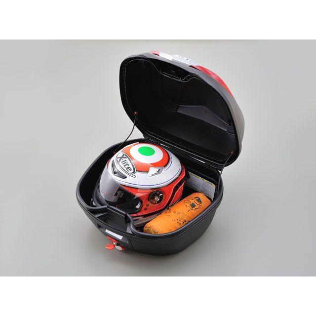 GIVI（ジビ） B360N モノロックケース（無塗装ブラック/レッドレンズ
