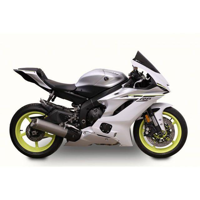 ゼログラビティ YZF-R6 スクリーン ダブルバブル カラー スモーク ZEROGRAVITY_2