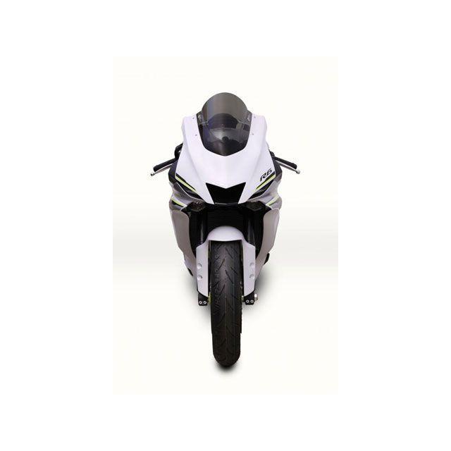 ゼログラビティ YZF-R6 スクリーン ダブルバブル カラー スモーク ZEROGRAVITY_3