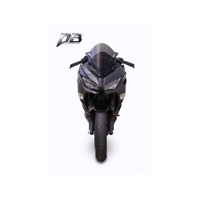 ゼログラビティ Ninja250（ABS） Ninja400（ABS） スクリーン ダブルバブル カラー ダークスモーク ZEROGRAVITY_1
