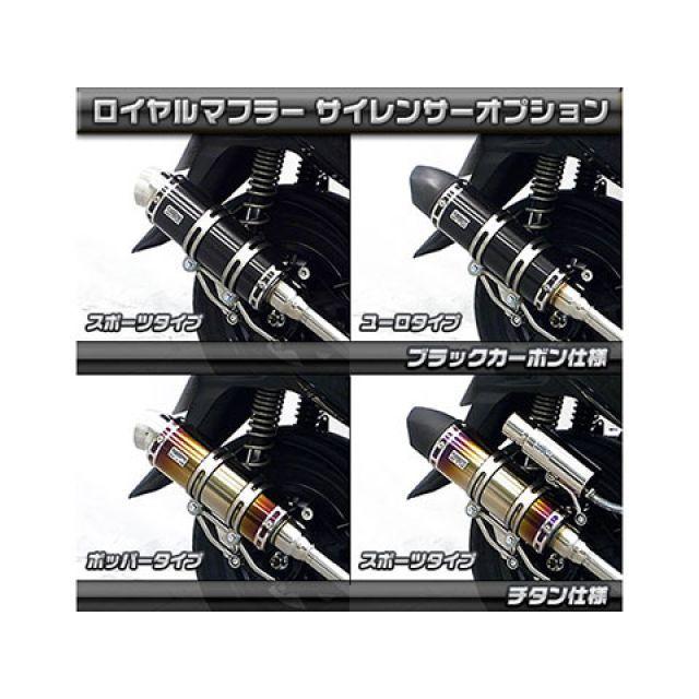 ウイルズウィン スウィッシュ スウィッシュ（2BJ-DV12B）用 ロイヤルマフラー ユーロタイプ オプション オプションD WirusWinの画像
