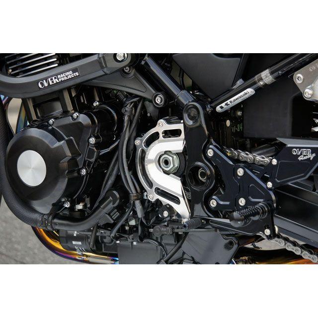 正規品／オーバーレーシング Z900RS スプロケットカバー チェンジアシスト付（ブラック） OVER RACING バイク｜camp｜03
