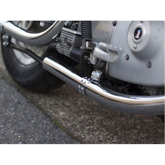 スポーツスター　オールドスタイル手曲げマフラー 03 XL スチール ベアメタル Motor Rock モーターロック オールドスタイル手曲げマフラー カラー