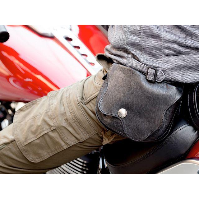 DEGNER（デグナー） W-104 レザーサブポケットバッグ（ブラック