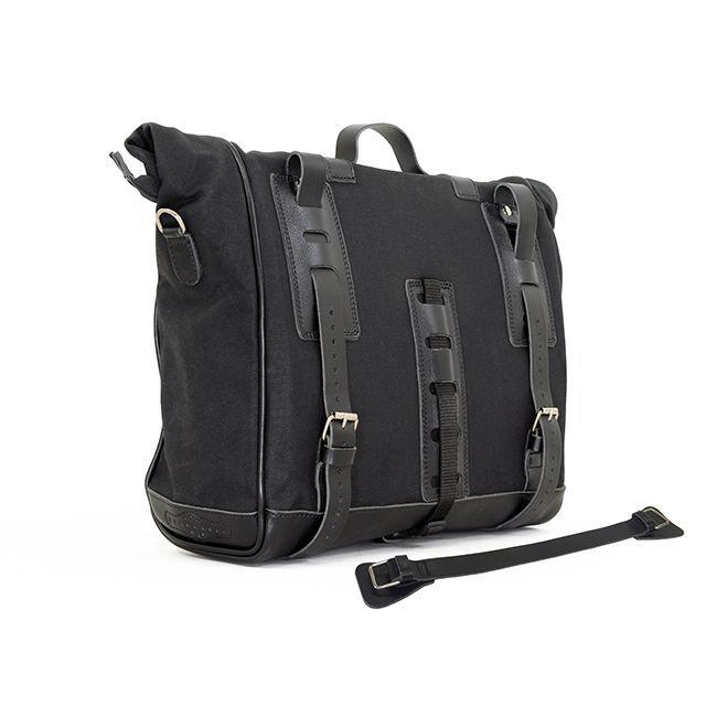ロングライド ヘリテージ サドルバッグ・ロールトップ 18L（ブラック 