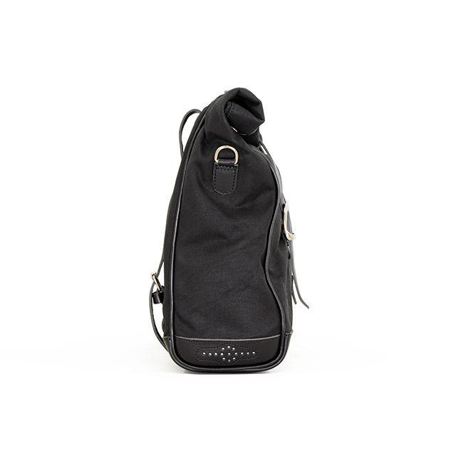 ロングライド ヘリテージ サドルバッグ・ロールトップ 18L（ブラック