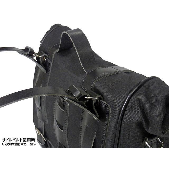 ロングライド ヘリテージ サドルバッグ・ロールトップ 18L（ブラック 