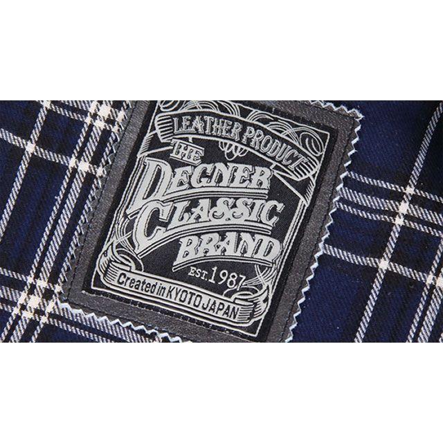 DEGNER（デグナー） 18SJ-6 ゴートレザージャケット（ネイビー