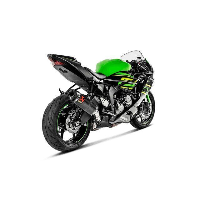 アクラポビッチ ZX-6R/RR スリップオンマフラー（ヘキサゴナルカーボン