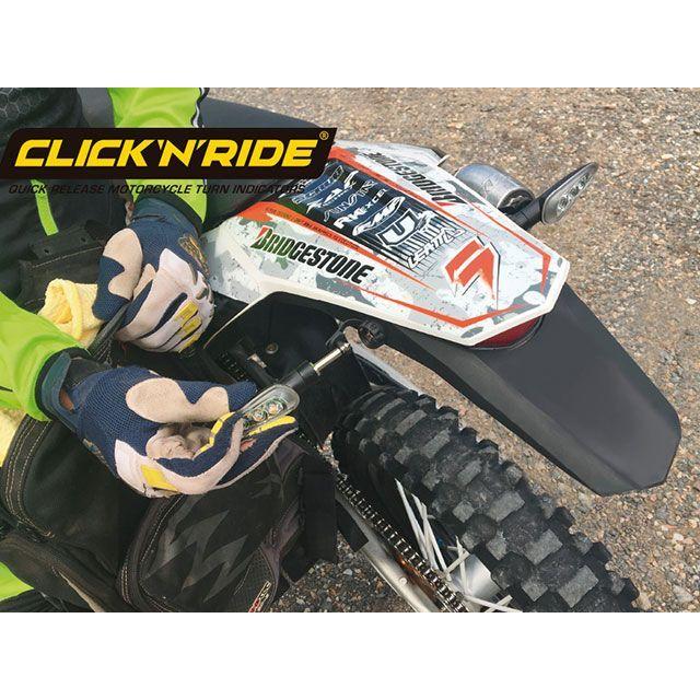 クリックンライド 汎用 クイックリリースシステム付 汎用LEDウインカーセット CLICK’N’RIDEの画像