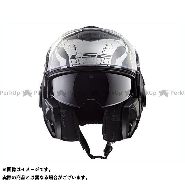 安い購入安い購入エルエスツーヘルメット VALIANT（ブラック ホワイト クローム） サイズ：M LS2 HELMETS バイク ヘルメット 