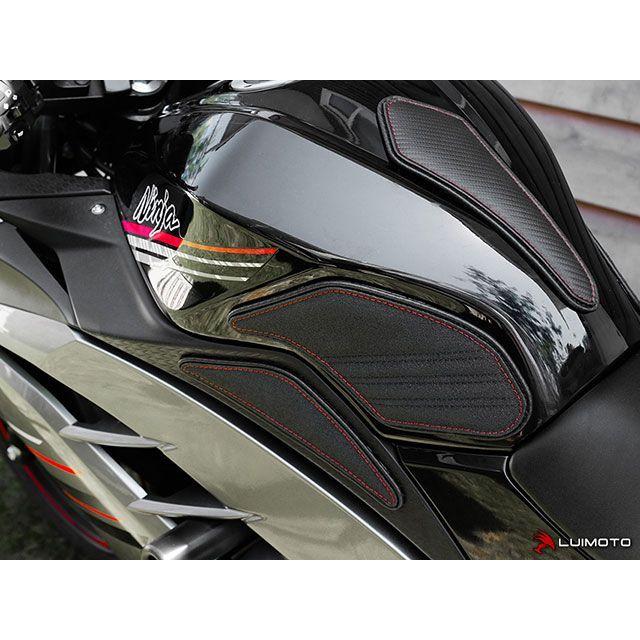 まる③ ルイモト Ninja250 タンクリーフ/Sport ニーグリップパッド カラー TEC