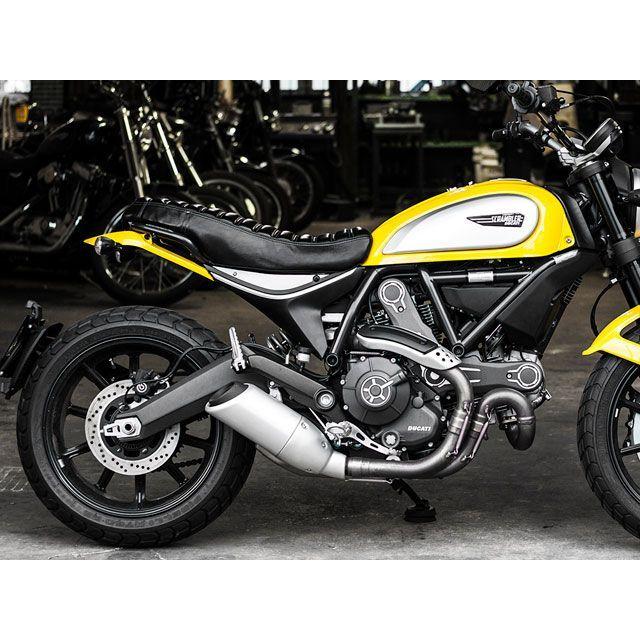 正規品／モーターロック Ducati Scrambler用 本革シート（ブラック） Motor Rock バイク｜camp｜06