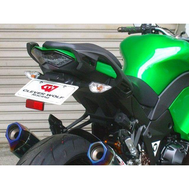 【つ】 CLEVER WOLF（クレバーウルフ） Ninja 1000 フェンダーレスキット（黒