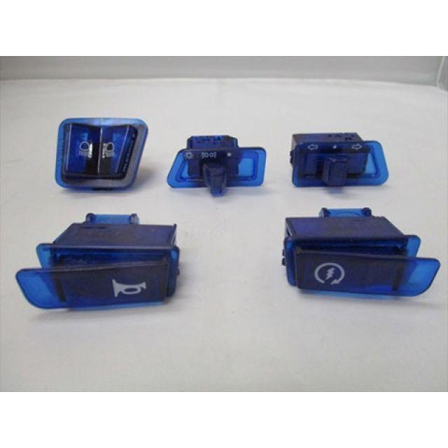 美品！セット！！送料込！たくさん今だけ！！ 油漢 SWISH ハンドルスイッチキット（ブルー） yukan バイク