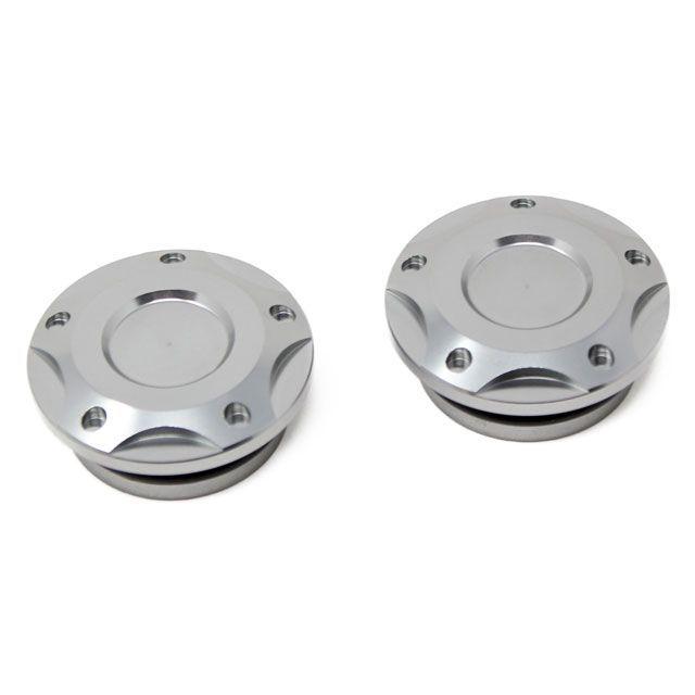 SPEEDRA NINJA250/400 フレームキャップ カラー チタン バイク