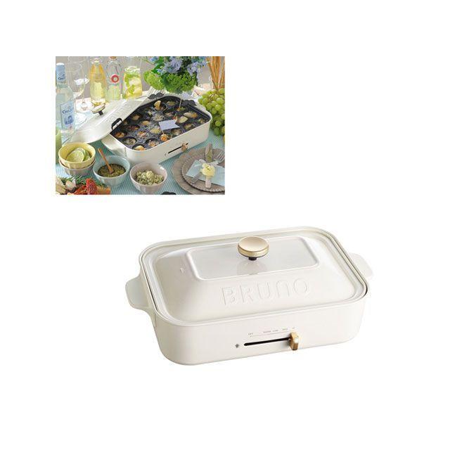 BRUNO（ブルーノ） コンパクトホットプレート : モトメガネYahoo!店
