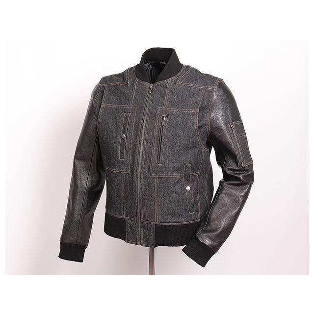 DEGNER レザーデニムコンビジャケット 18WJ-12 Lサイズ DEGNER（デグナー） 2019-2020秋冬モデル 19WJ-18 レザーデニムコンビ