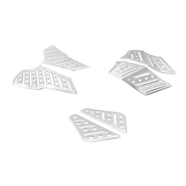 KOSO コーソー 新型シグナス フロアボードセット カラー シルバー