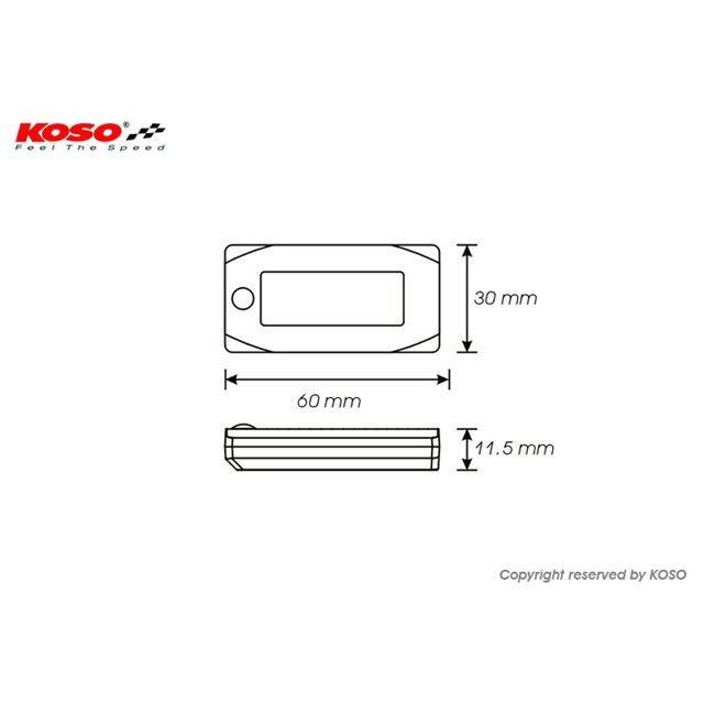 KOSO コーソー Mini3デジタル空燃比計【ヤマハ系】 : モトメガネYahoo