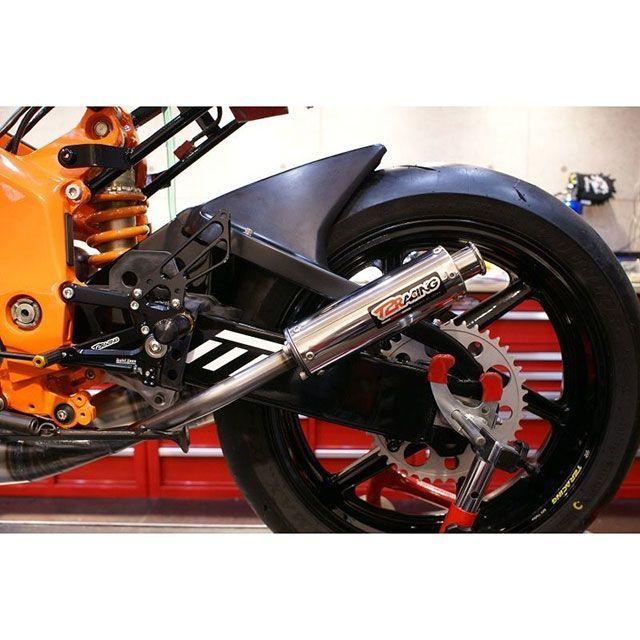 T2レーシング NSR250 ベリーショートステンレスサイレンサー フシアナ