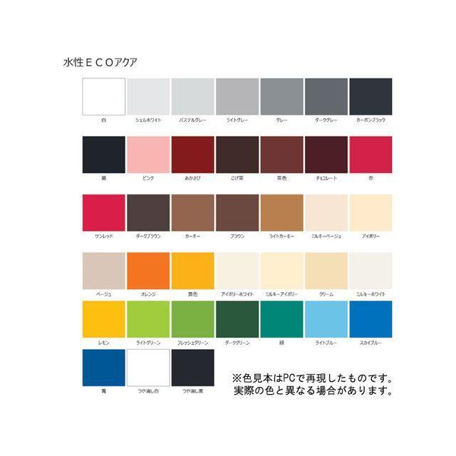 サンデーペイント（SUNDAY PAINT） 水性ECOアクア 黒 7L sundaypaint