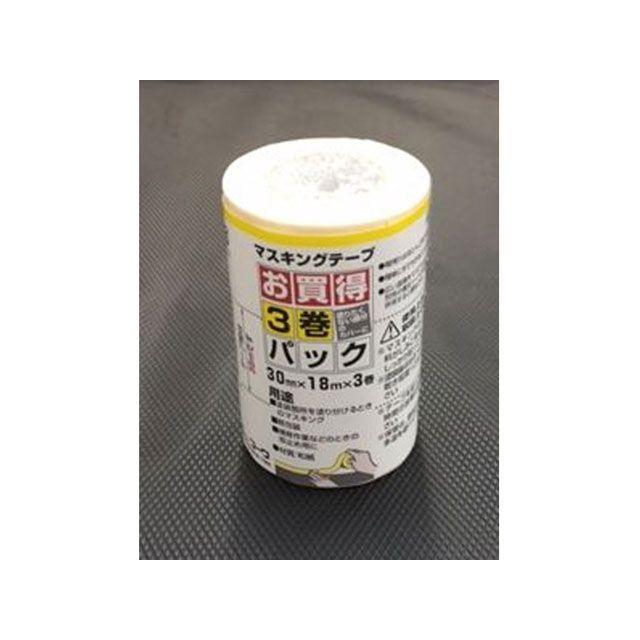 はるページ インダストリーコーワ ＃11783 マスキング3巻パック 30mm Industry