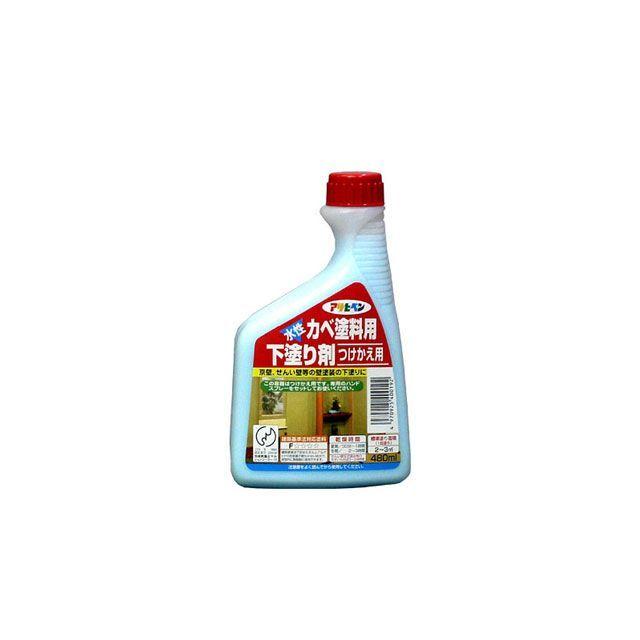 アサヒペン カベ塗料用下塗り剤 480ML つけかえ用 asahipen