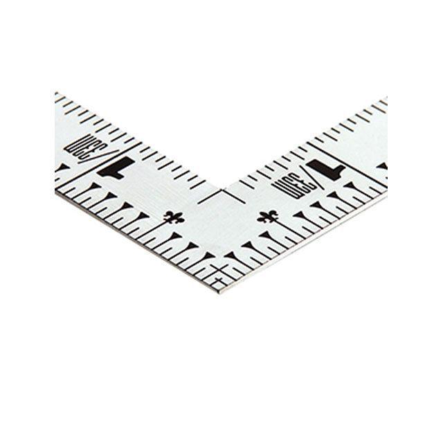 グッズ シンワ測定 10592曲尺平ぴた銀1尺5寸表裏尺 shinwasokutei 日用品