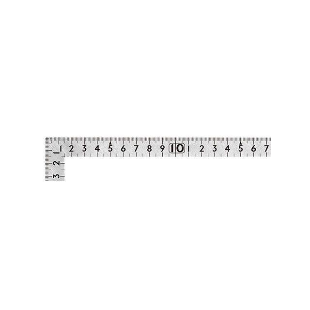 RinQ　送料 シンワ測定 12325曲尺小型 平 ステン 30x15cm shinwasokutei
