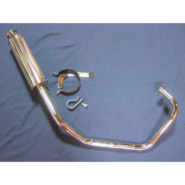 【メーカー直送】BPアウトレット エイプ50 エイプCBダウンマフラー B.P.OUTLETSの画像