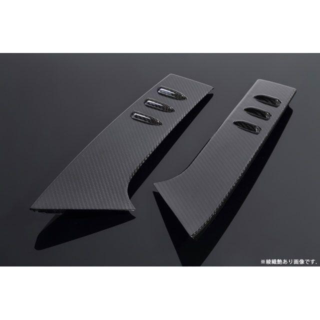 専用pon様 シフトリック リアウィングサイドカバー ドライカーボン（仕様:綾織艶