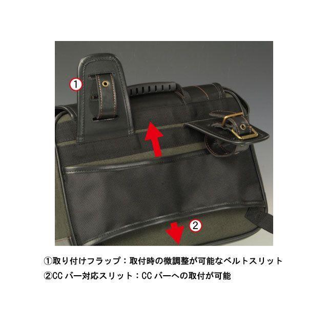 ラフ＆ロード RA1026 HBシングルサドルバッグM カラー コットンカーキ