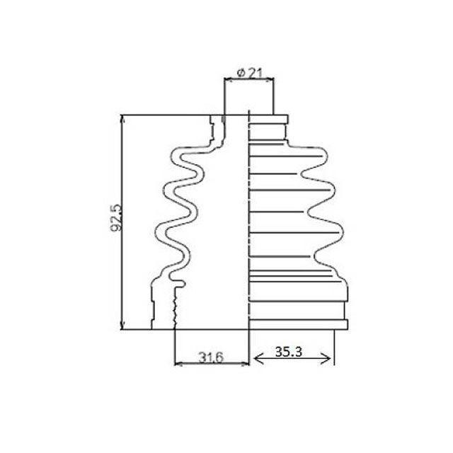 セイケン 600-00183 ドライブシャフトブーツキット Seiken
