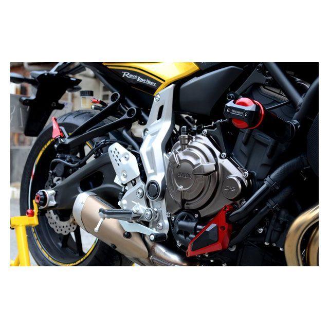 リデア MT-07/MT-07 ABS エンジンプロテクター 右側（ゴールド） RIDEA